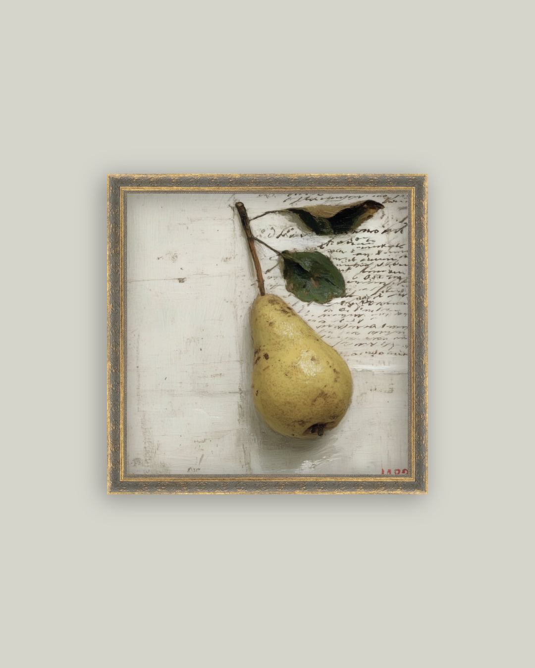 Pear On A Letter