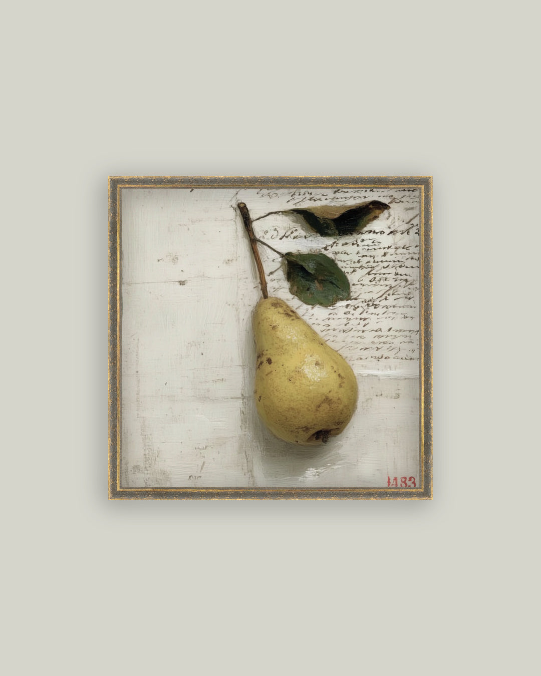 Pear On A Letter
