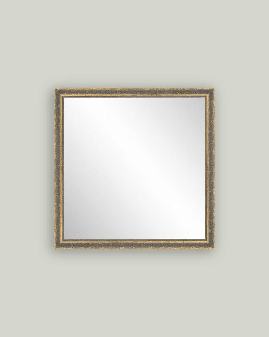 Patina Gold Framed Mirror
