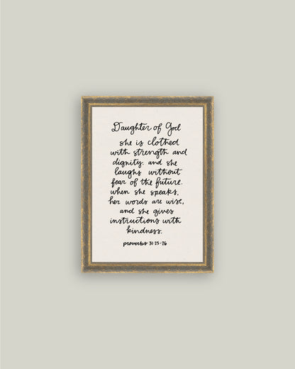Proverbs 31:25-26