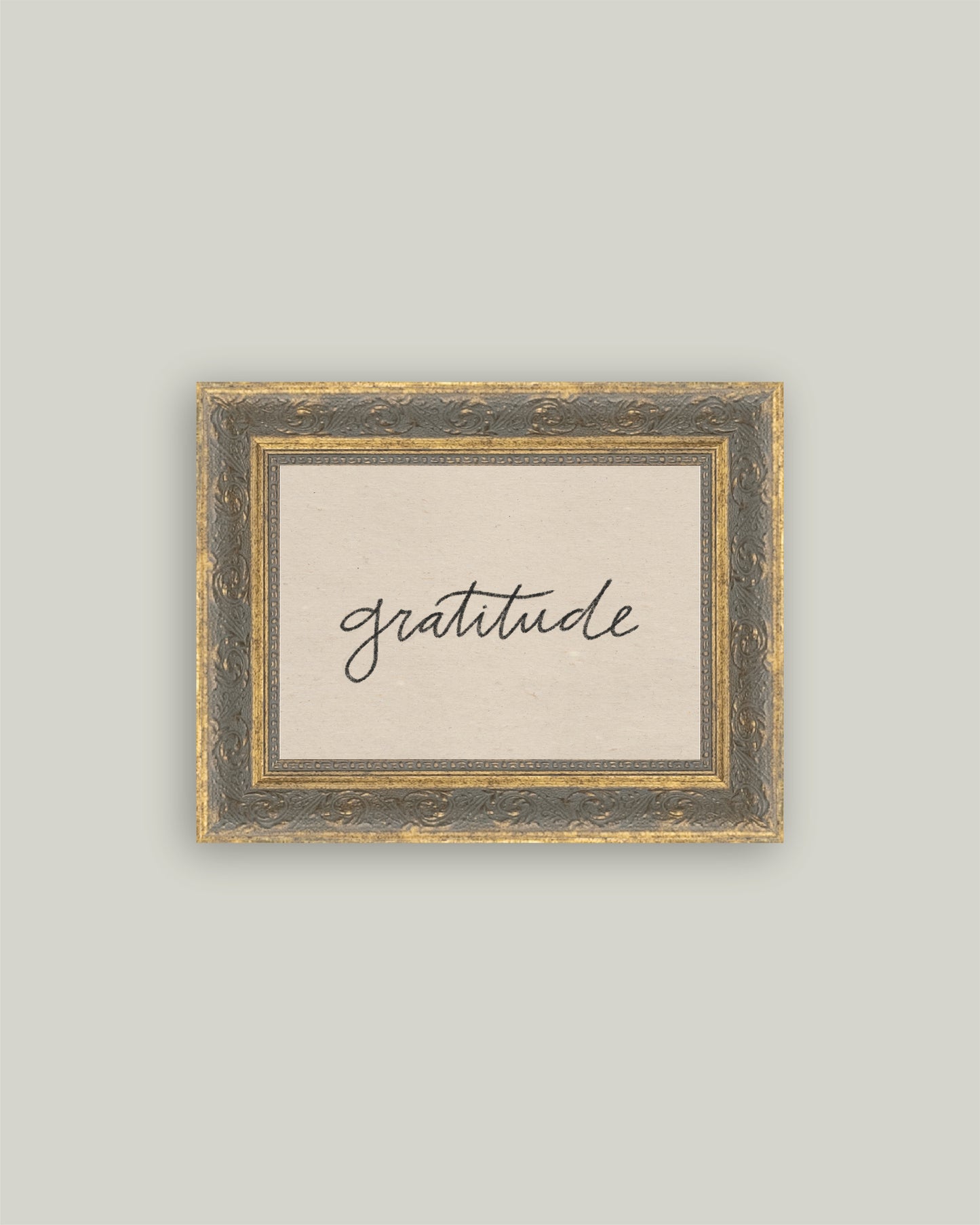 Gratitude