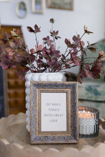 Do Small Things