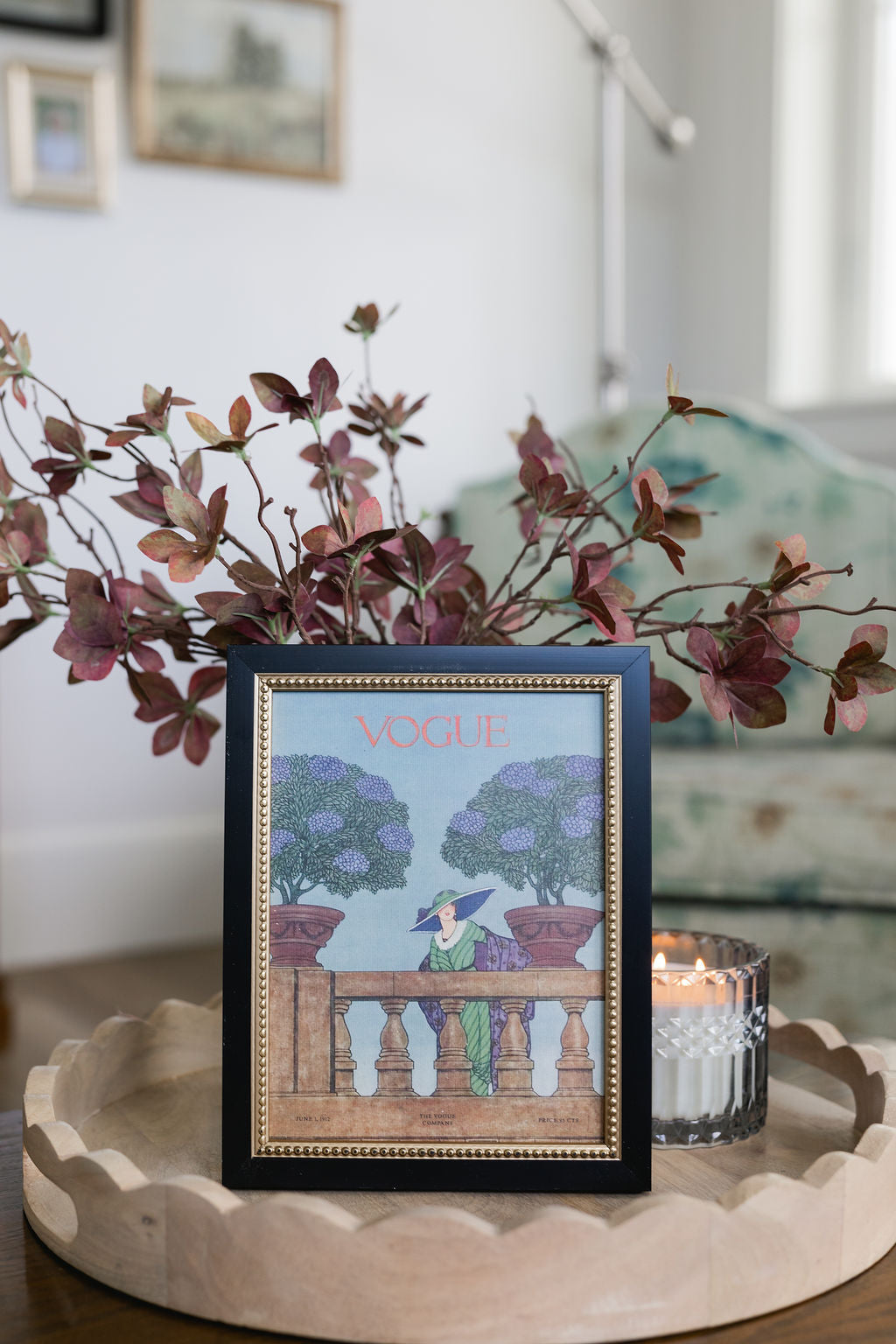 Vintage Vogue Blue