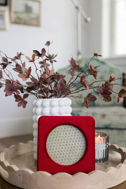 Ruby Red Velvet Photo Frame 4X4