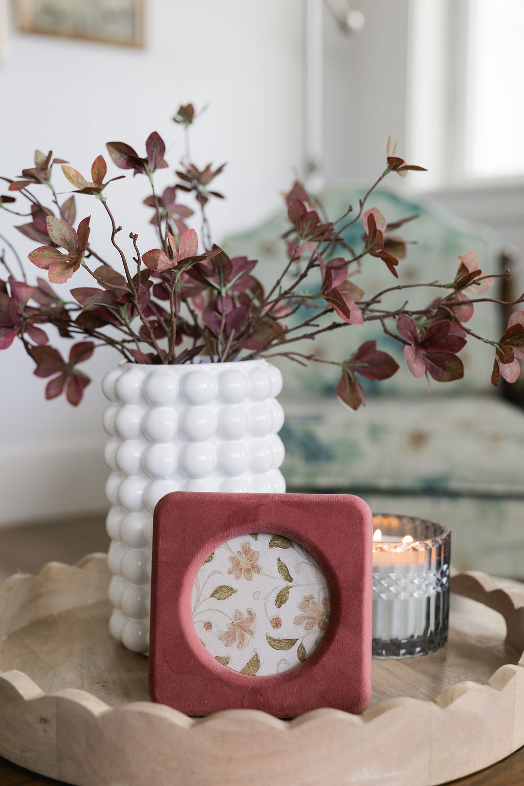 Rose Velvet Photo Frame 4X4