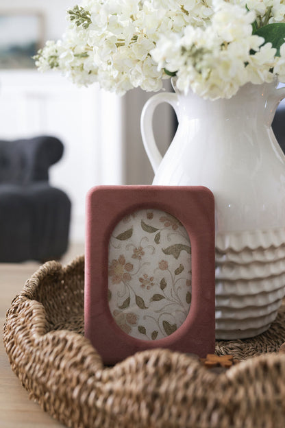 Rose Velvet Photo Frame 4X6