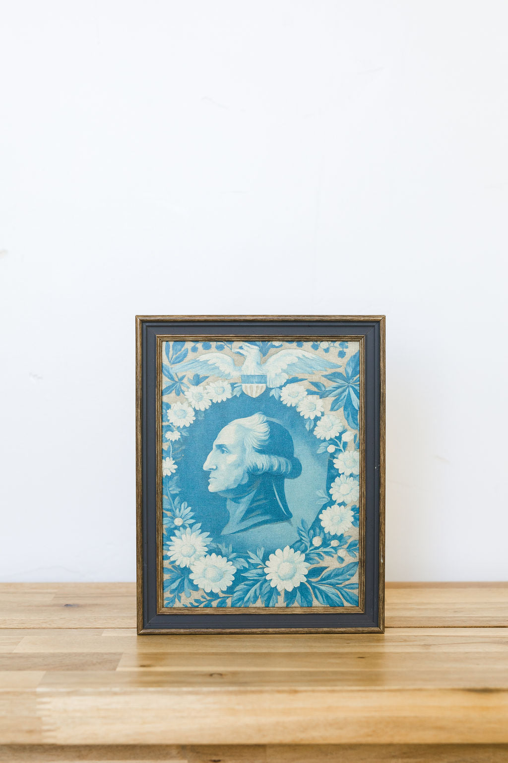 Portrait Wreathed in Blue