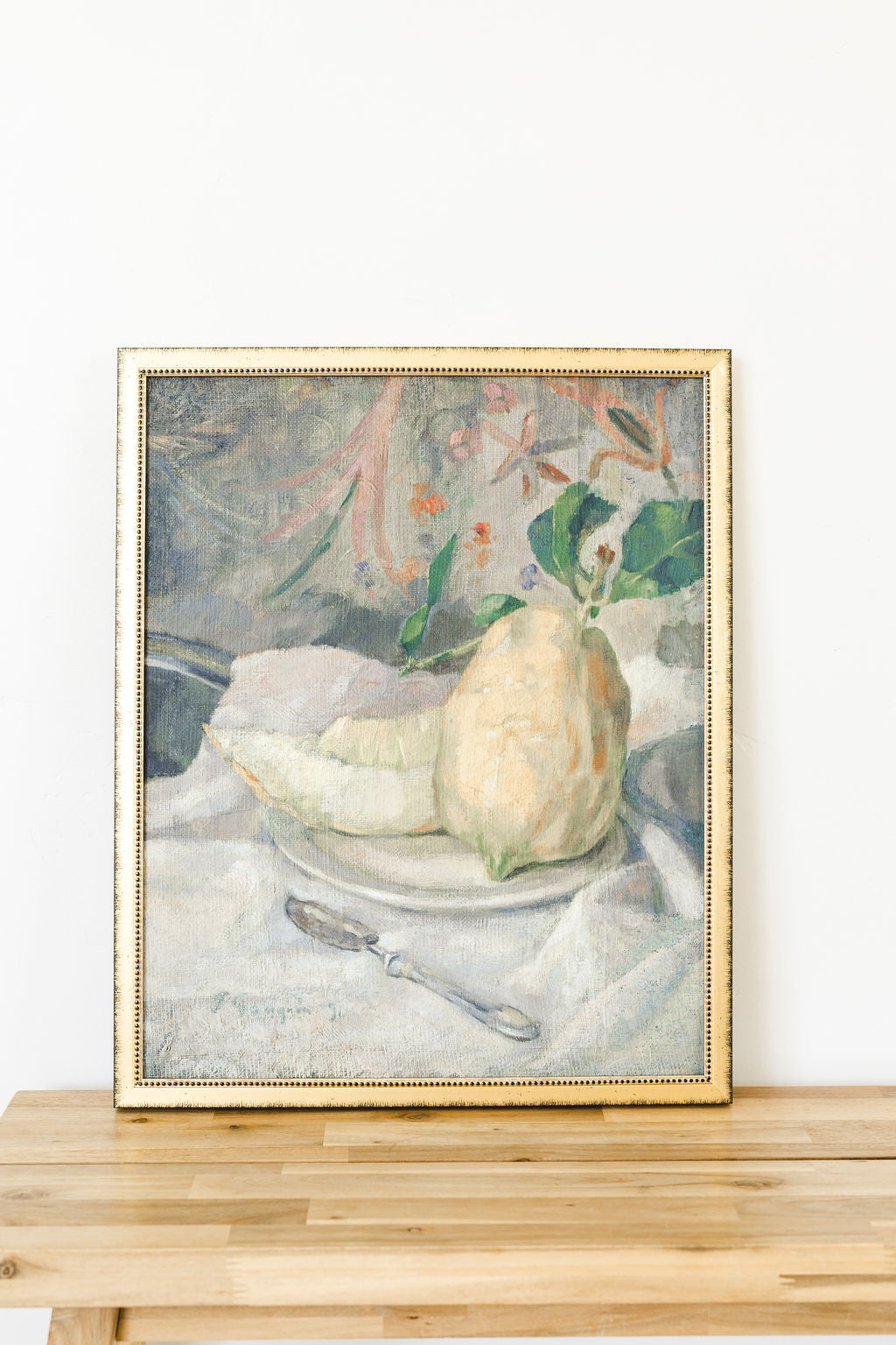 Still Life Melon Lemon