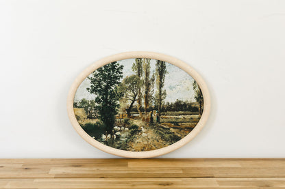 Duck Landscape Oval