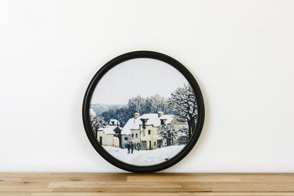 Winter Landscape Circle