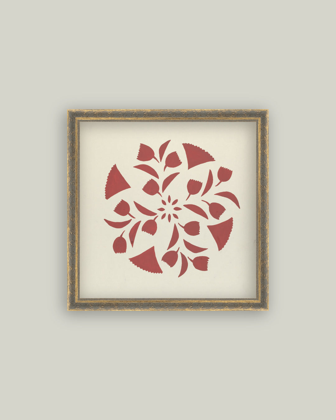 Red Stencil