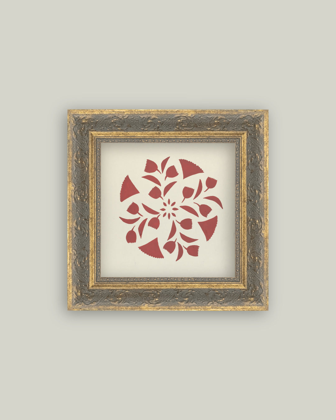 Red Stencil