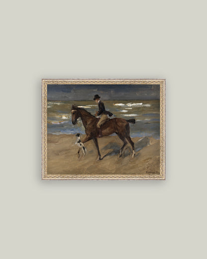 Rider on the Beach