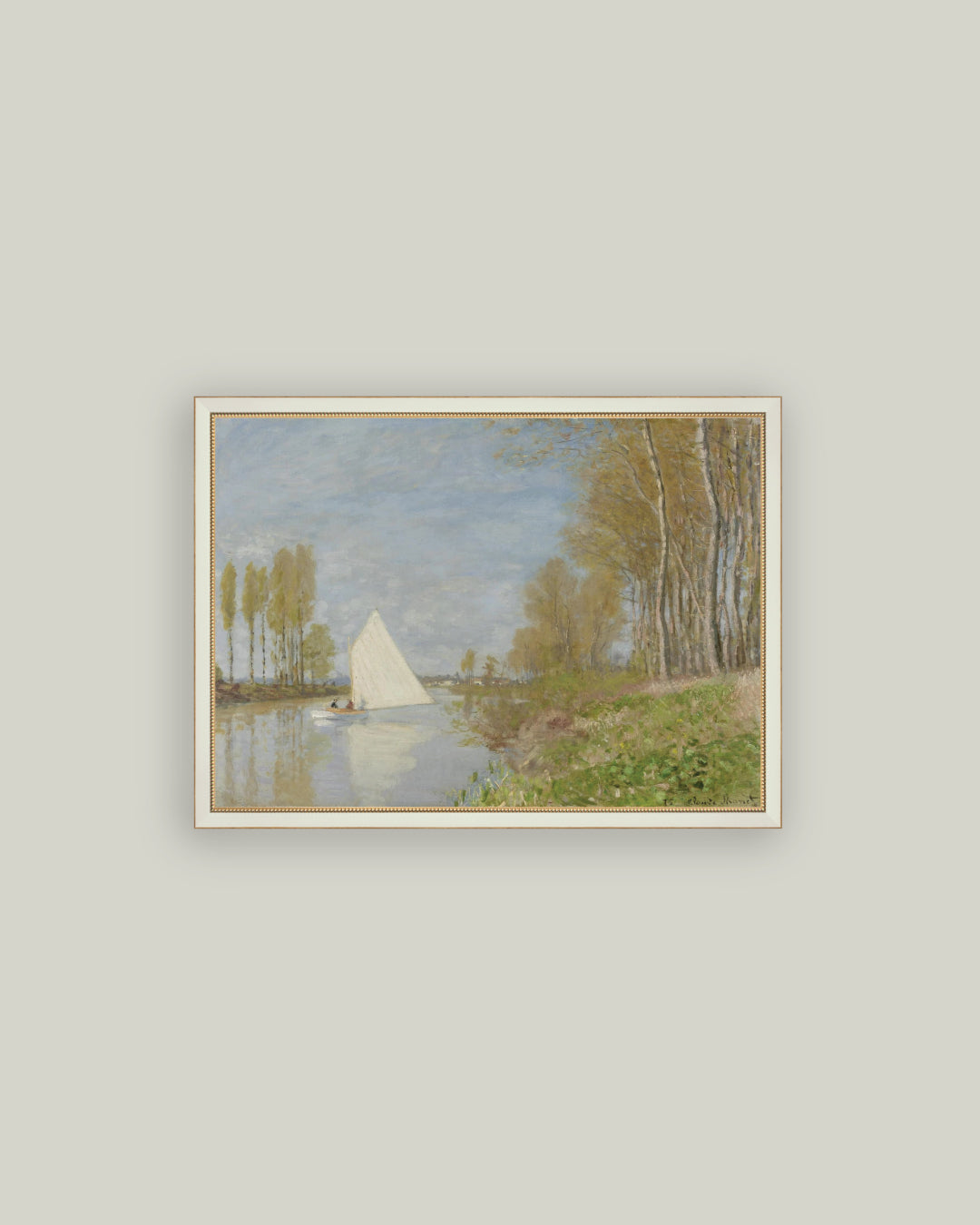 Small Boat on the Seine