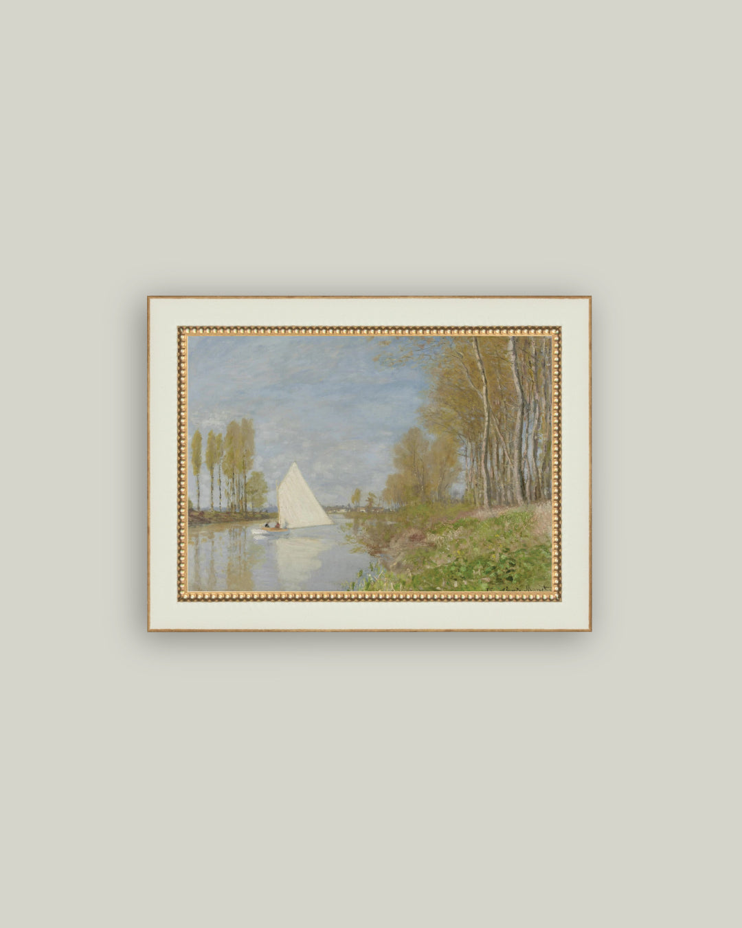 Small Boat on the Seine