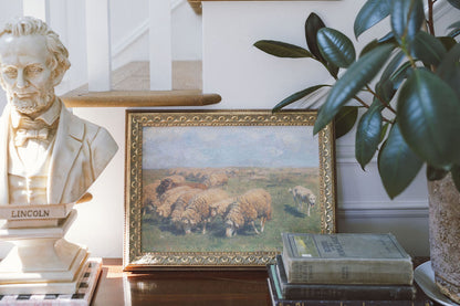 Sheep with Sheep Dog