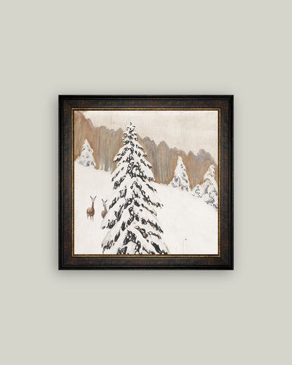 Snowy Pine Tree