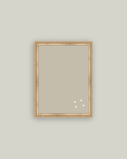 Copper Gold Tan Magnet Board