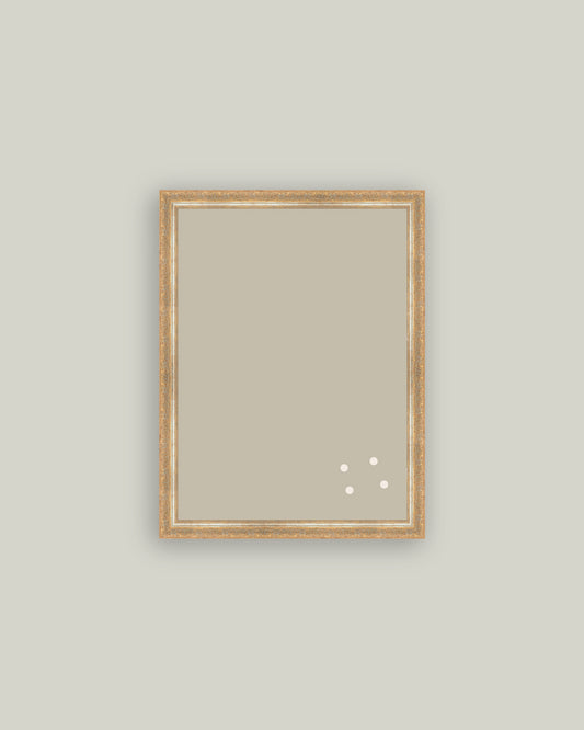 Copper Gold Tan Magnet Board