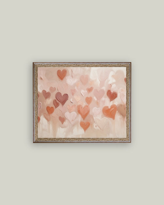 Textured Hearts