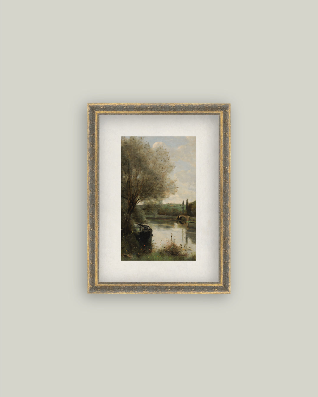 The Reader On The Wooded Bank