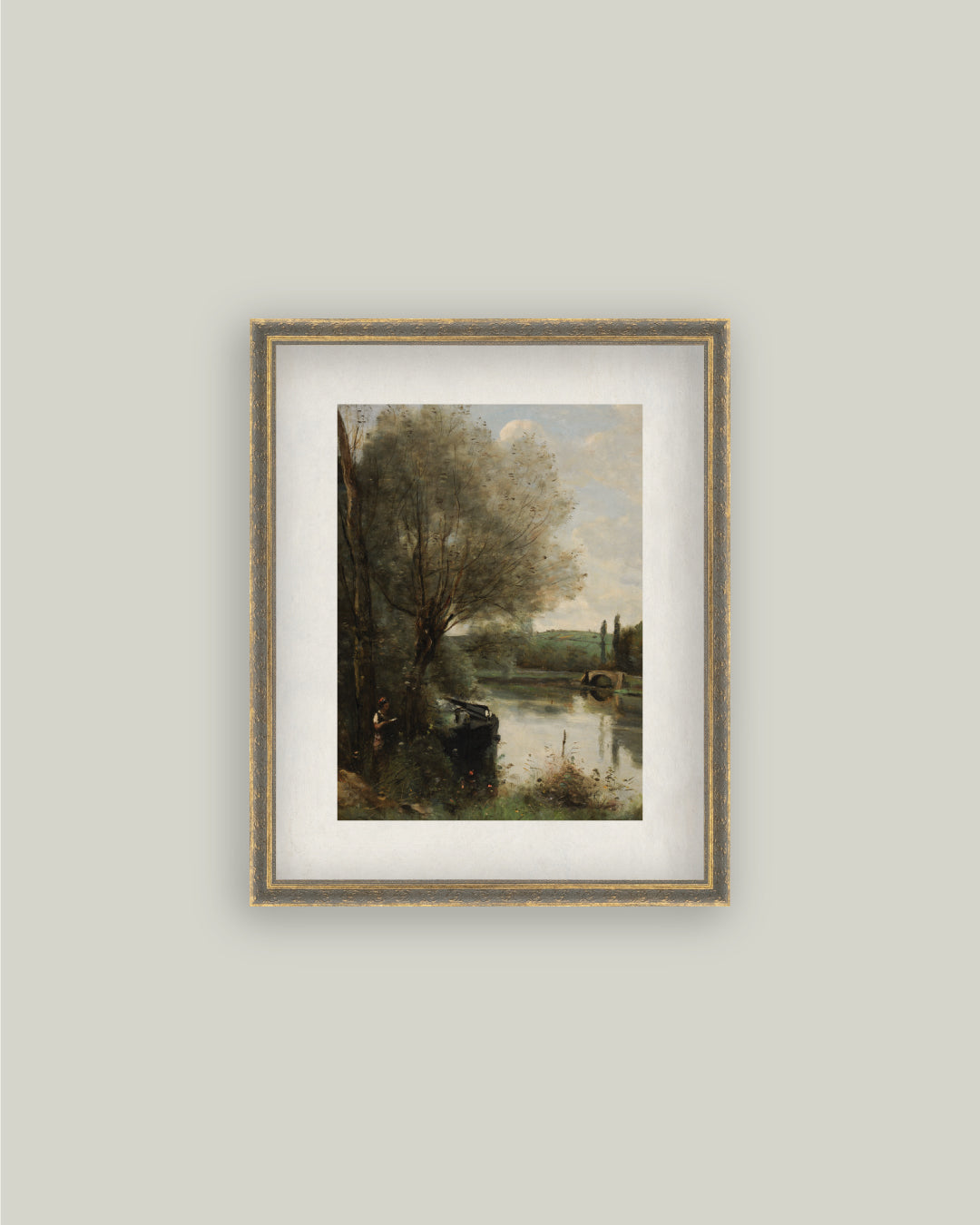 The Reader On The Wooded Bank