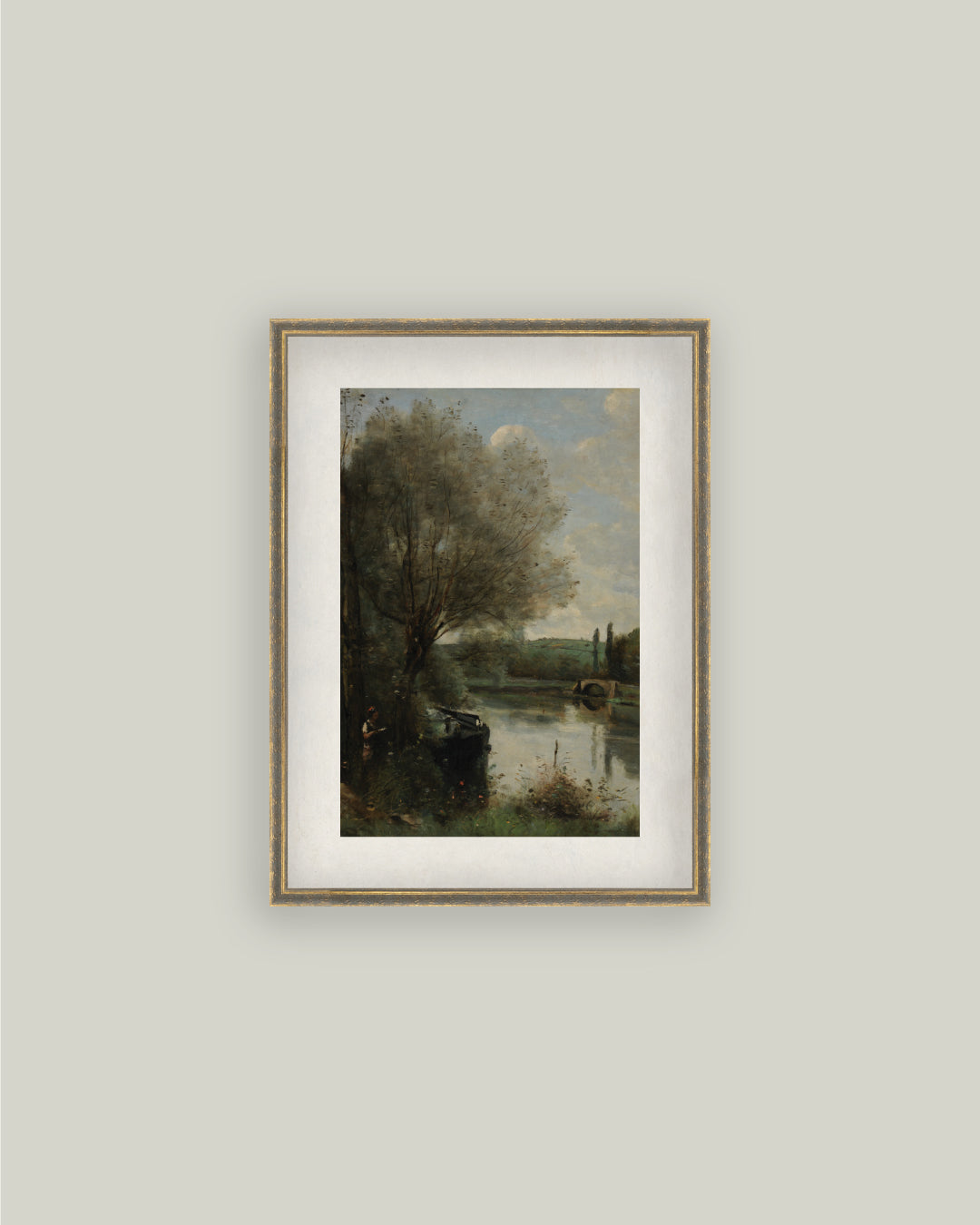 The Reader On The Wooded Bank