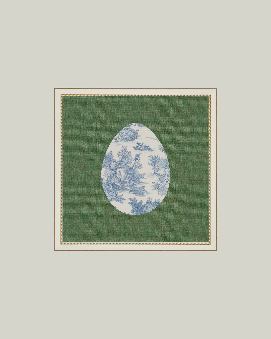 Countryside Toile Egg