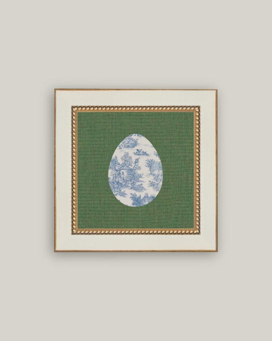 Countryside Toile Egg