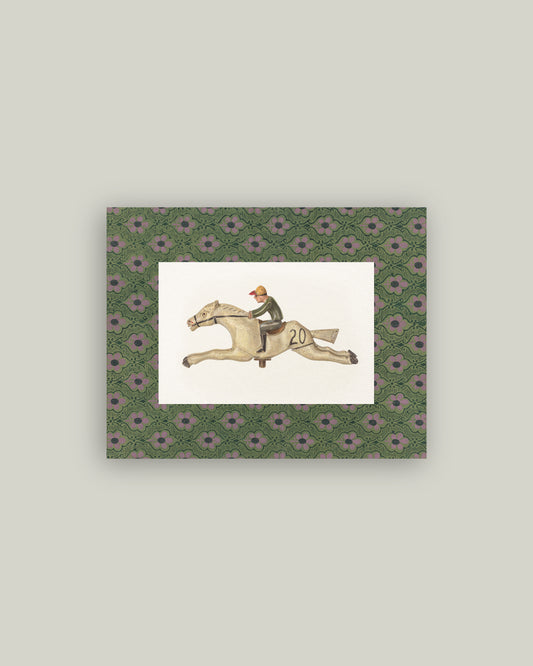 Toy Race Horse Artist Board