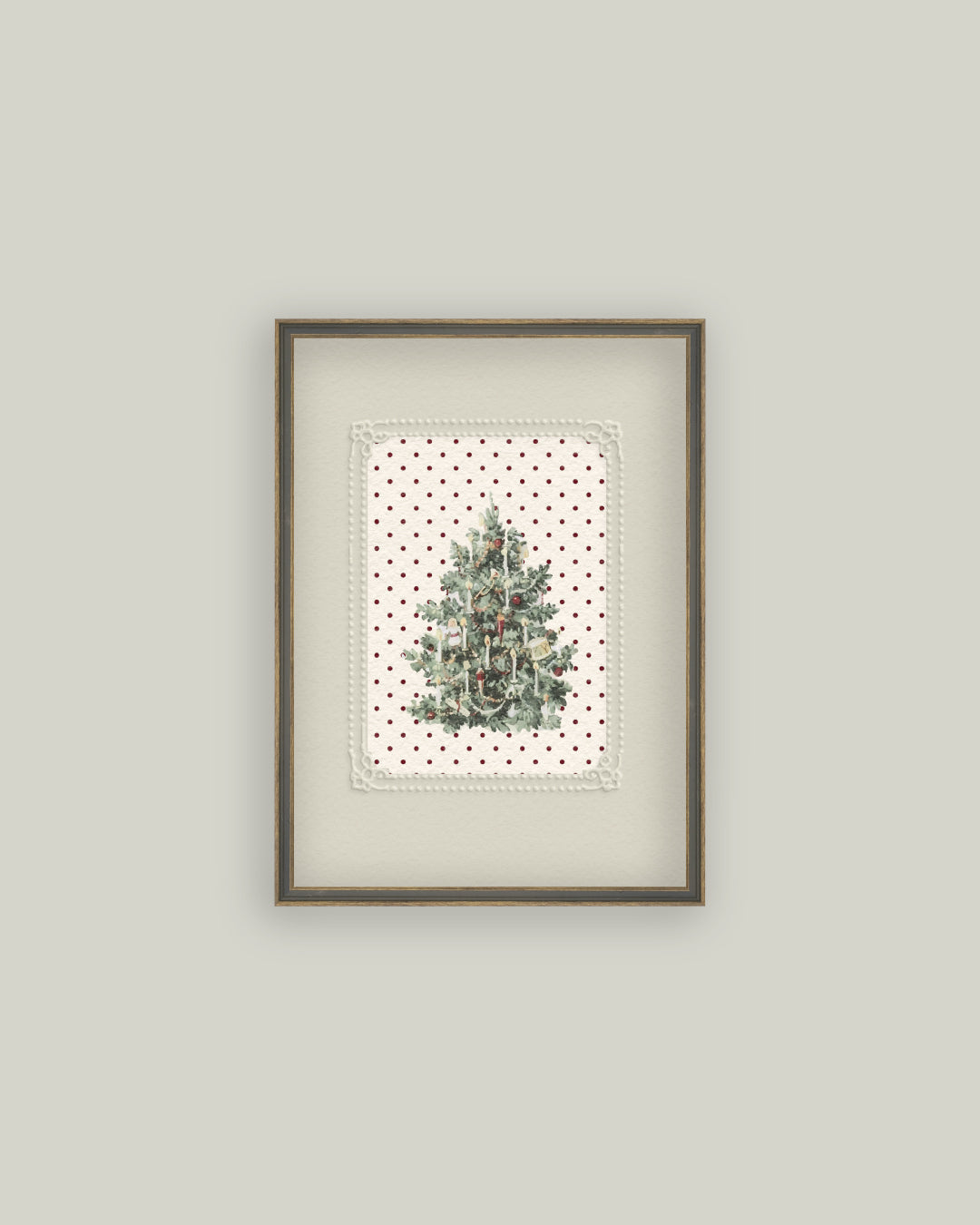 Vintage Polka Dot Tree