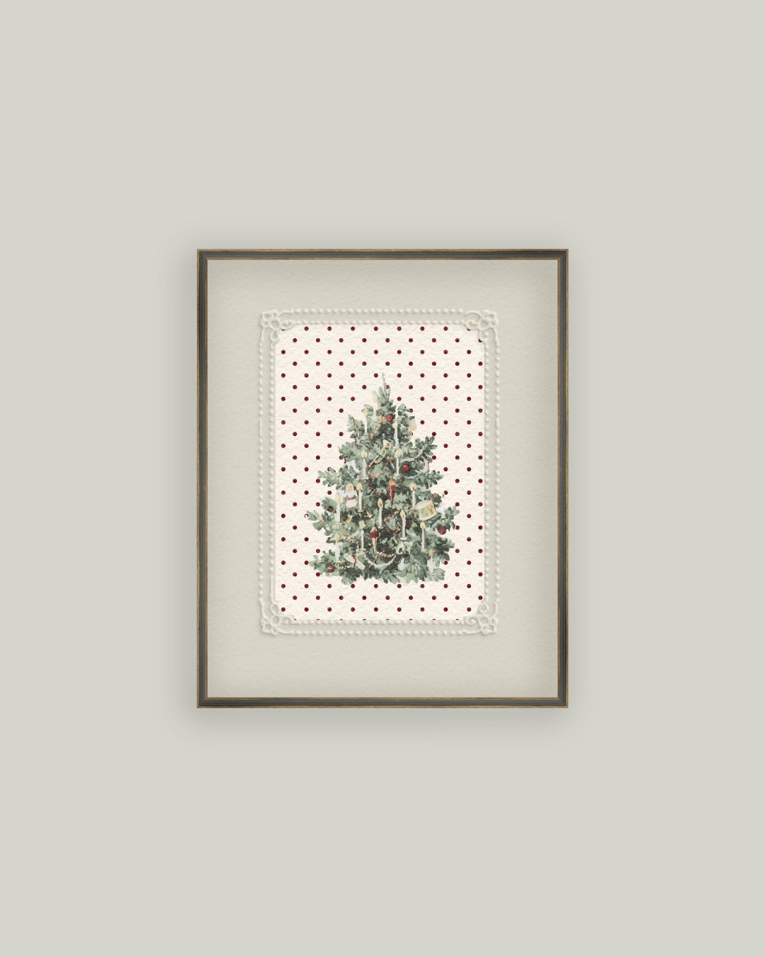 Vintage Polka Dot Tree