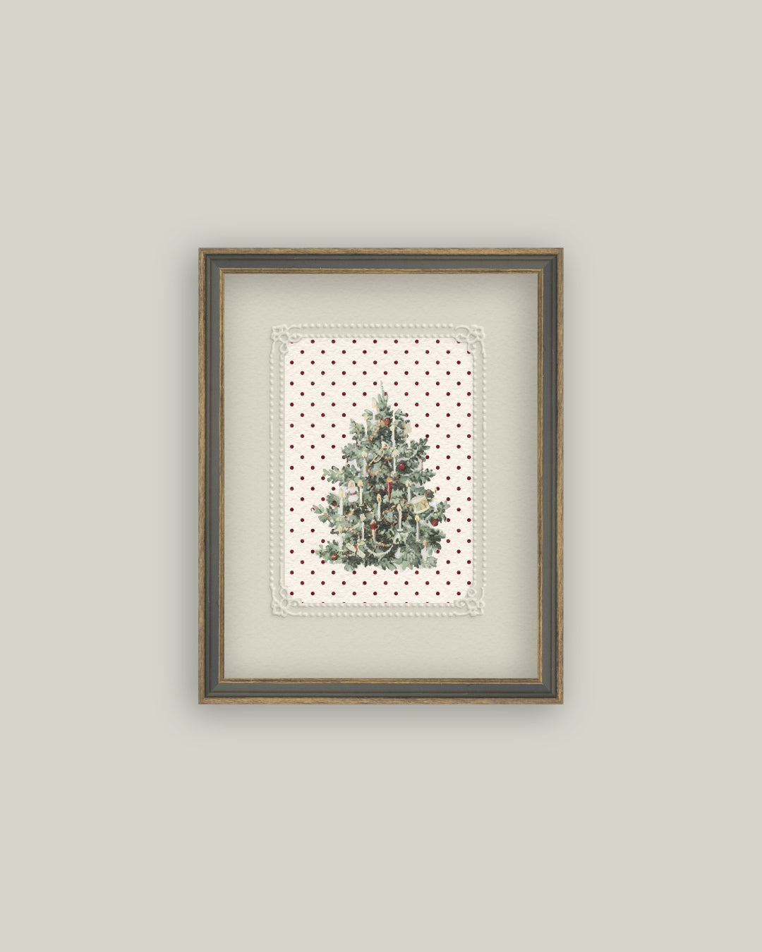 Vintage Polka Dot Tree