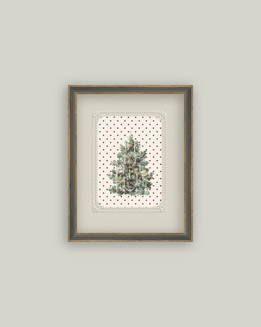 Vintage Polka Dot Tree