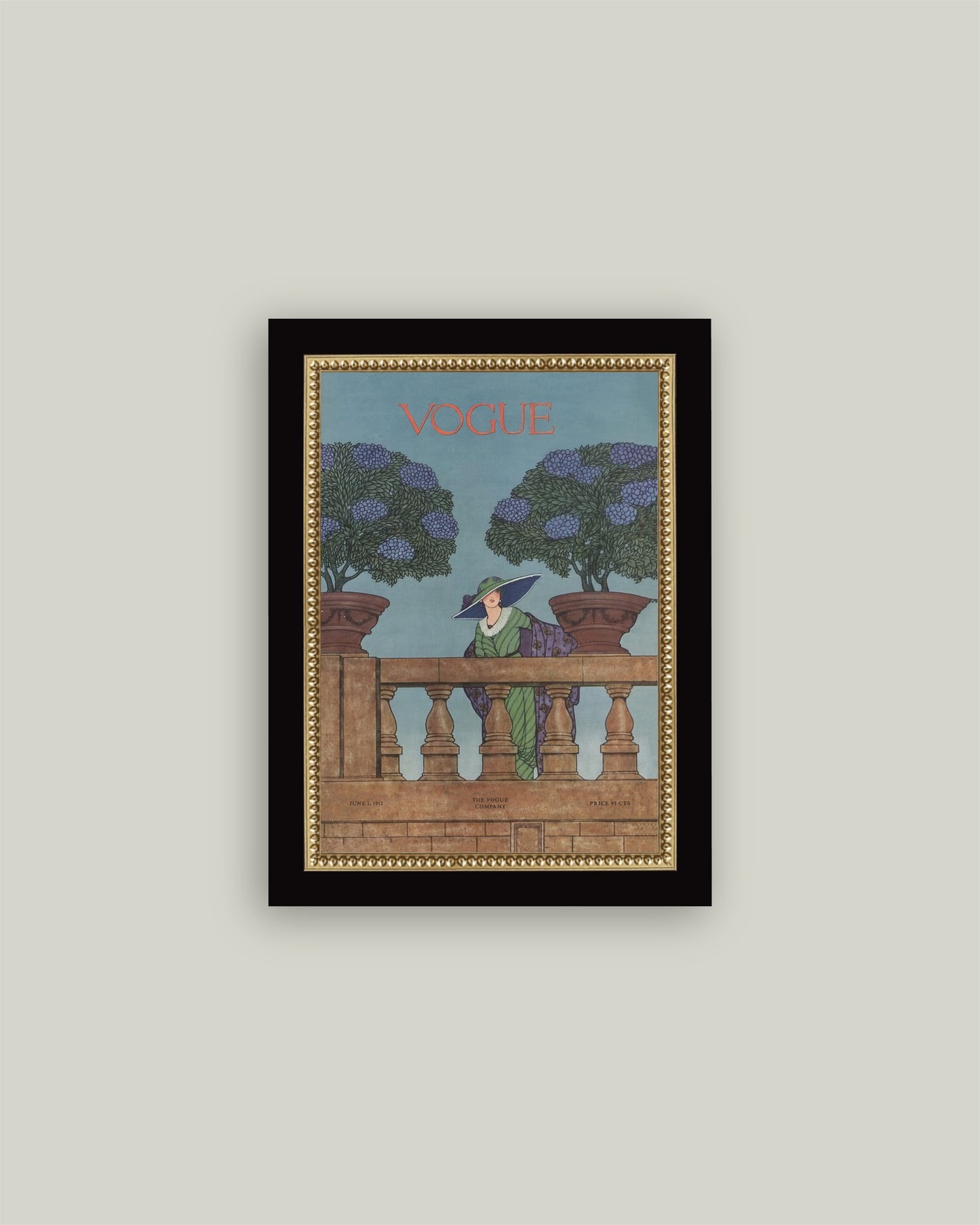 Vintage Vogue Blue