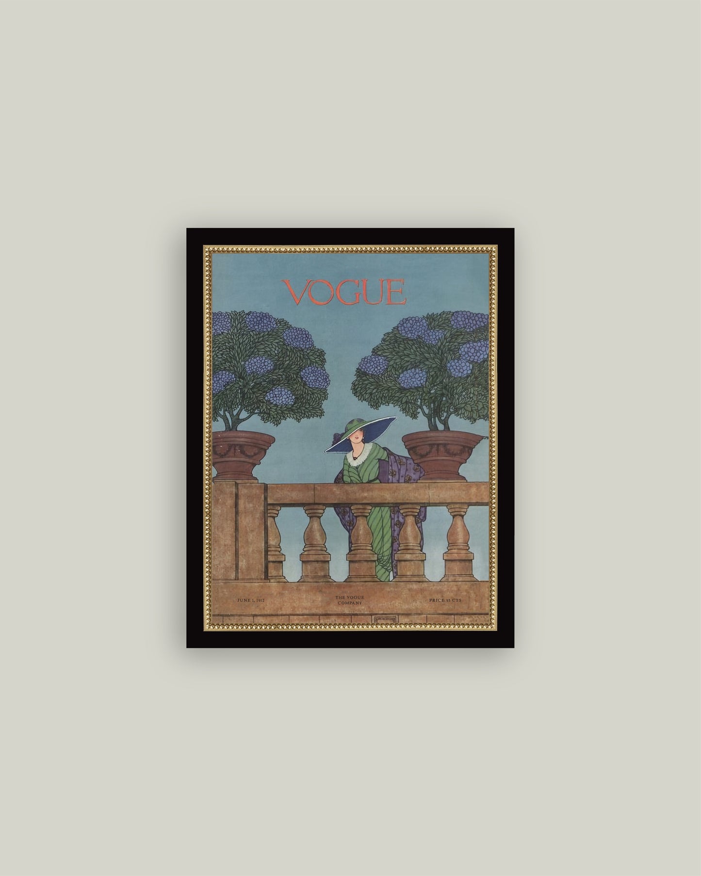 Vintage Vogue Blue