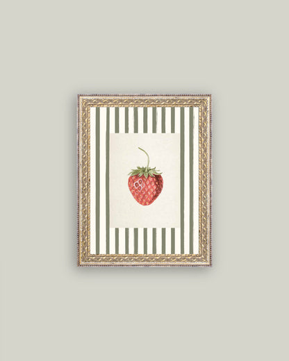 Strawberries on Stripes