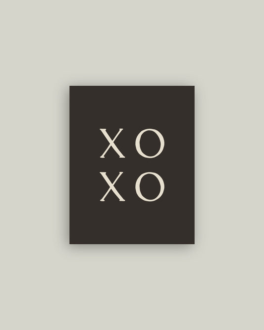 XOX0 Black Back Artist Board