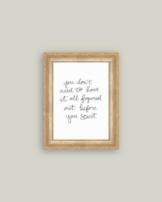 You Don't Need
