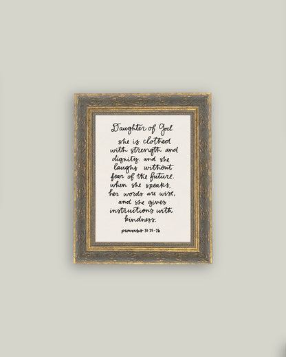 Proverbs 31:25-26