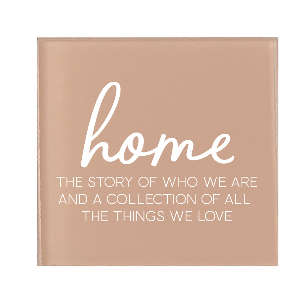 Glass Magnet Home The Story