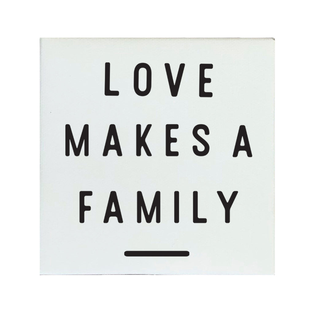 Canvas Magnet Love Makes A Family