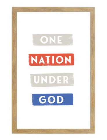 Fourth of July One Nation Under God