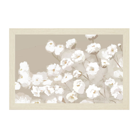 Natural Abstract White Flowers