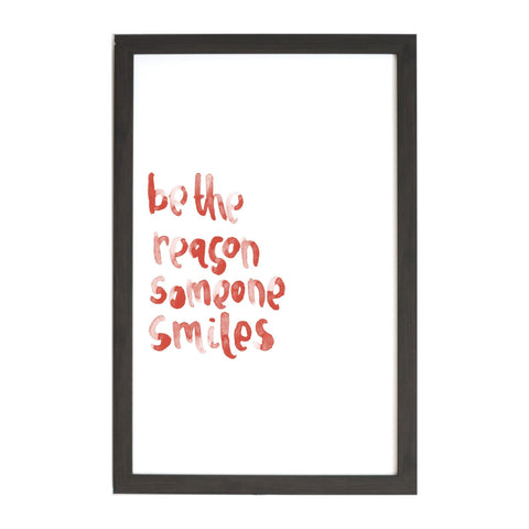 Watercolor Be the Reason Magnet Board